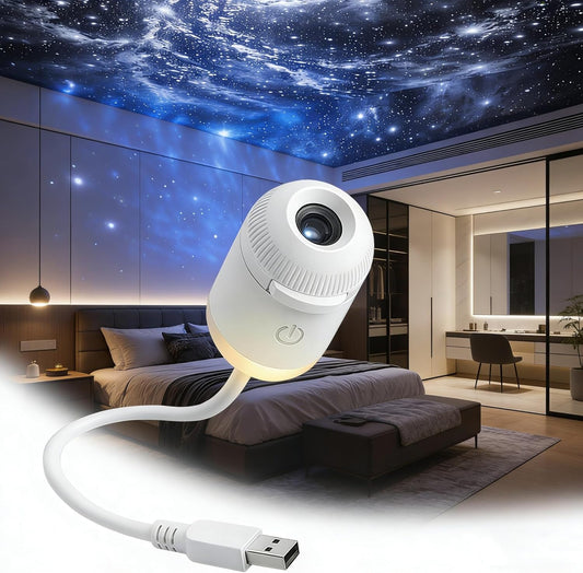 Yeeklab 2-in-1 Starry Sky Projector Night Lamp | Galaxy Light